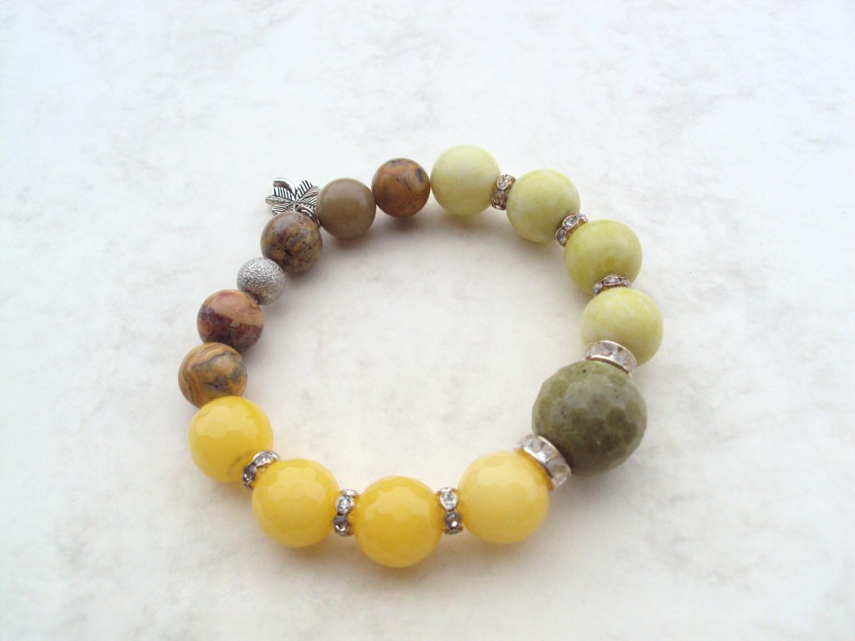 Hetian Jade Themed Bracelet · Pixiu / Lotus / Peace · 12-14mm